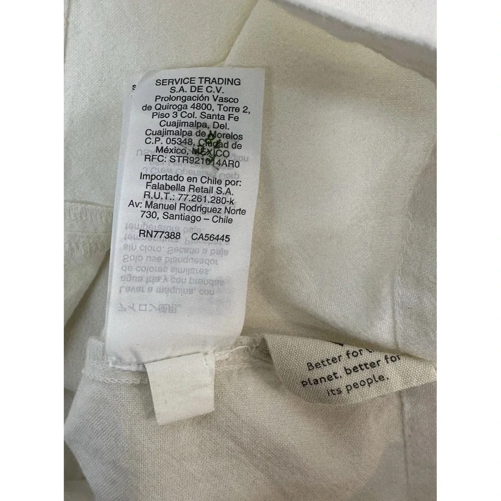 Madewell Crepe‎ Puff-Sleeve Seamed Top Ivory / Women's Small
